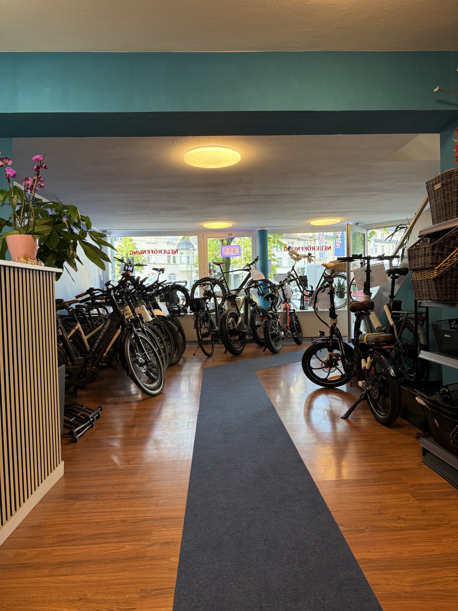 Werkstatt bei Radschlag Bikes